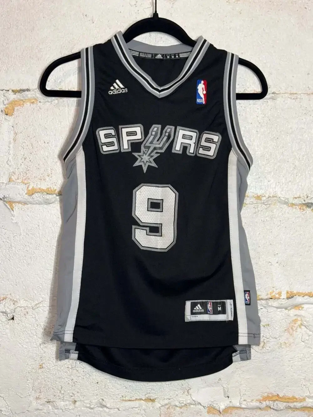 Adidas San Antonio Spurs Tony Parker #9 Youth Medium (10-12) Jersey